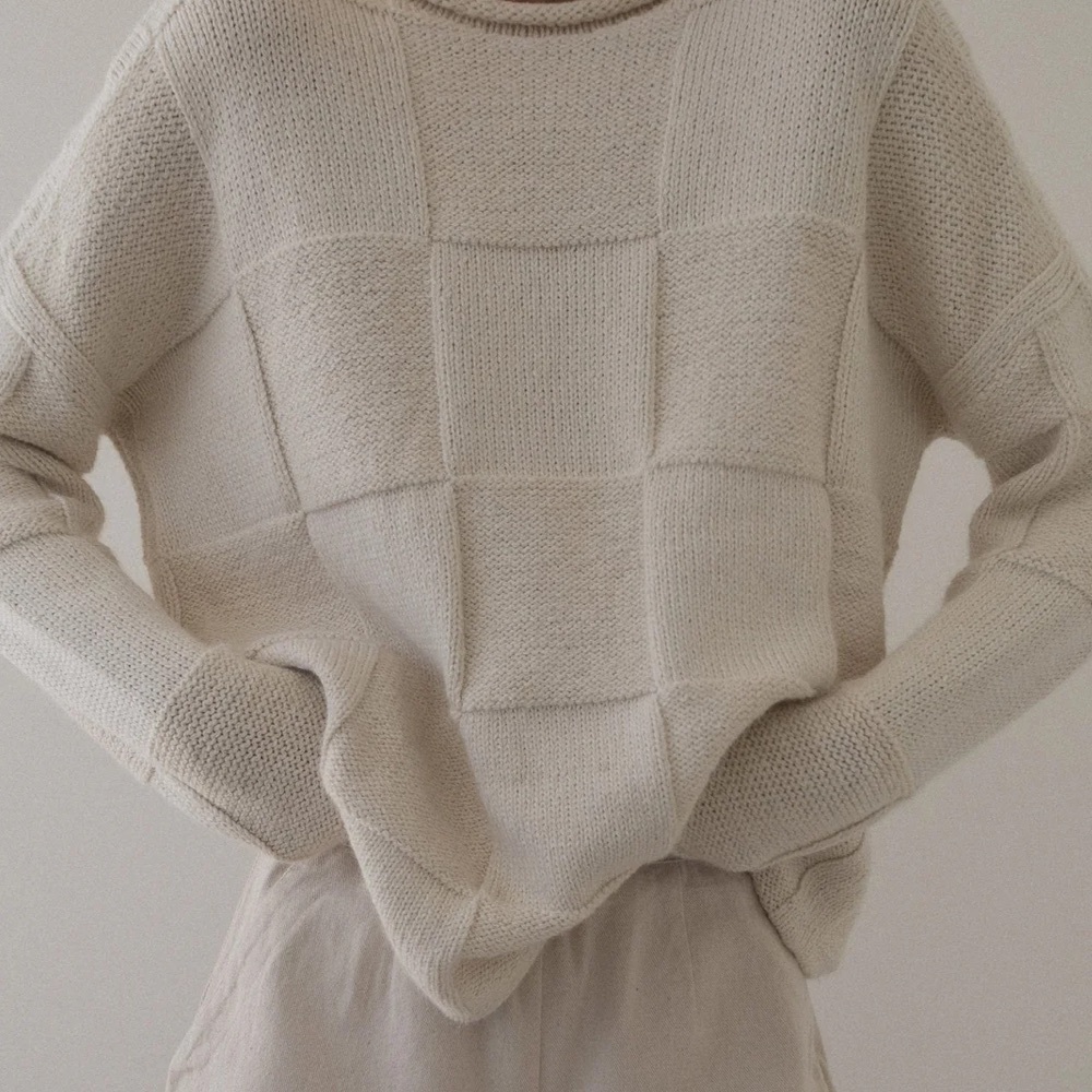 ISO: Laude the Label Heritage Basketweave sweater
